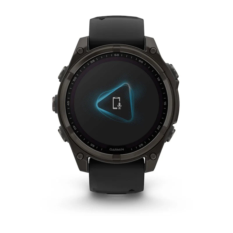 Garmin Fenix 8 Solar Sapphire – GPS-Smartwatch – 47 mm, 1,3", GPS, Saphirglas, 100 m, Schwarz, Sportarmband