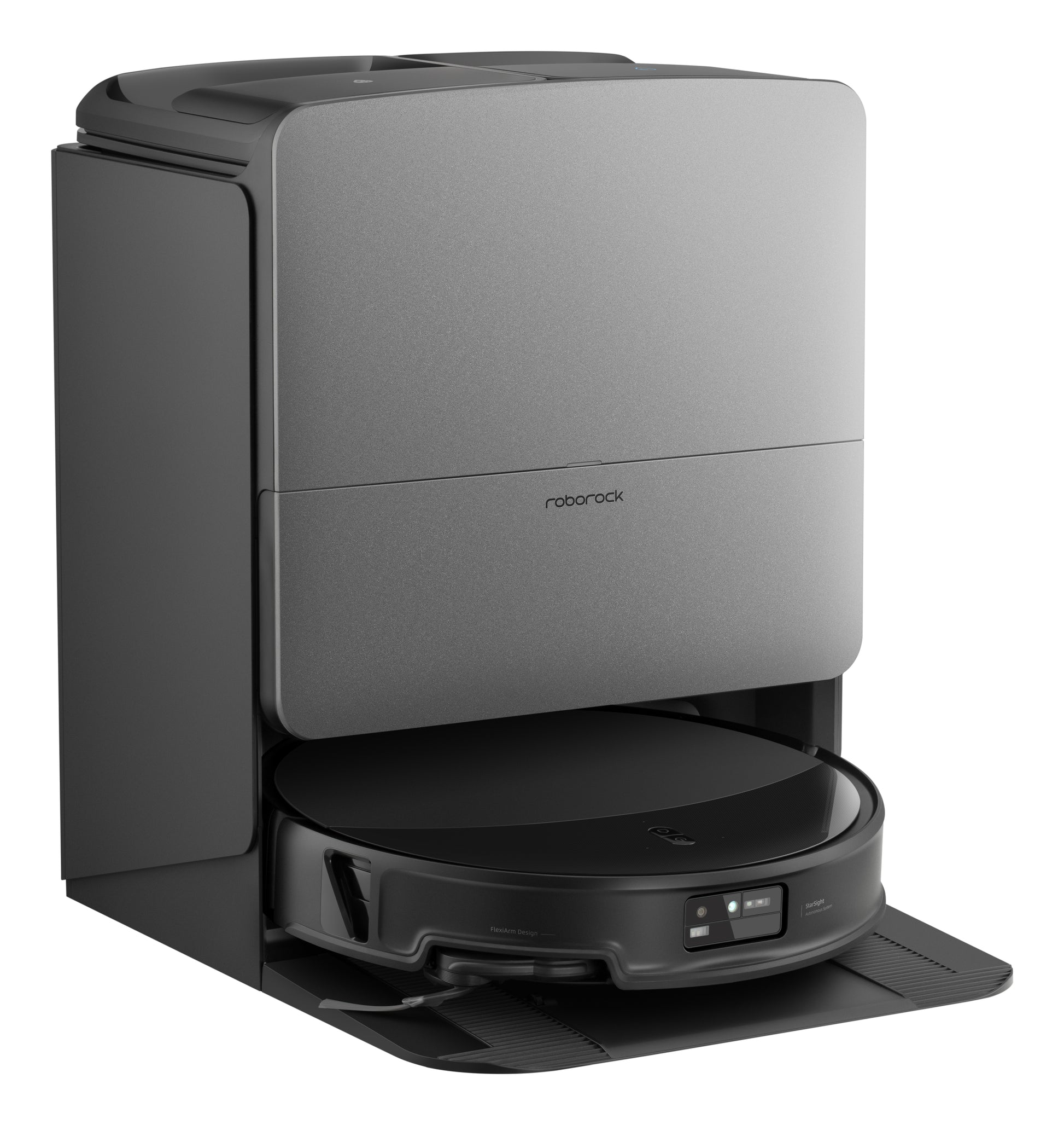 Roborock Saugroboter Saros 20X mit Absaugstation und Wischfunktion – 36000 Pa, 200 min, Höhe 80 mm