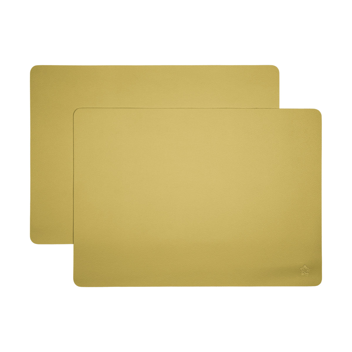 Pichler Tischset Jazz – Polyamid (PA), Senfgelb, 46 × 33 cm – 2er-Set