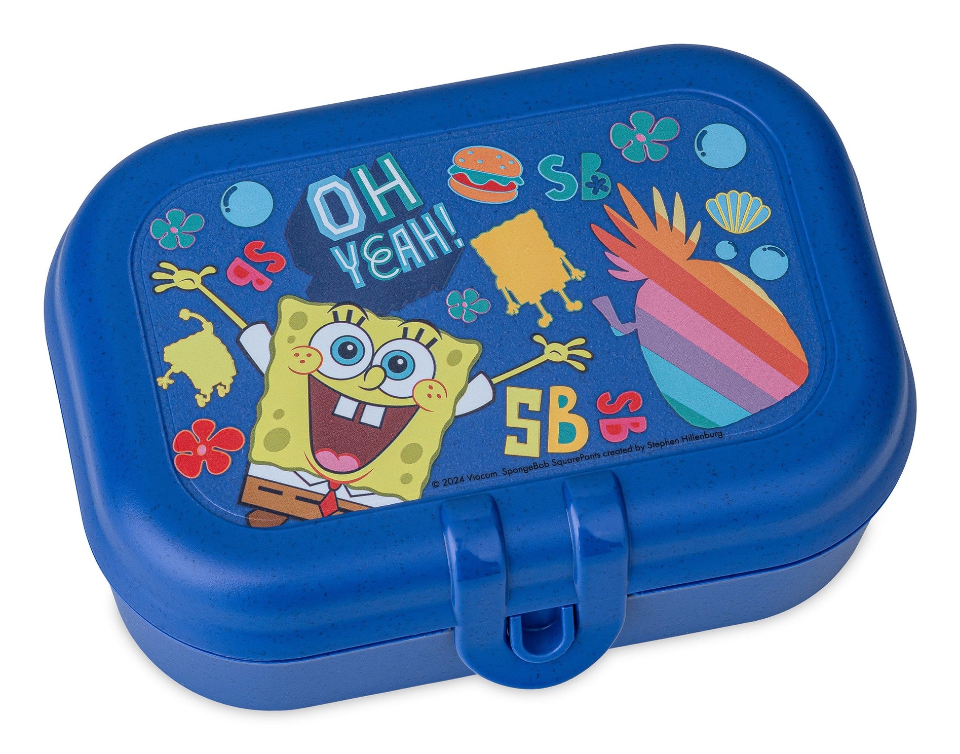 Koziol – Lunchbox 15,1 × 10,8 × 6 cm, Biokunststoff, Mehrfarbig, 3er-Set