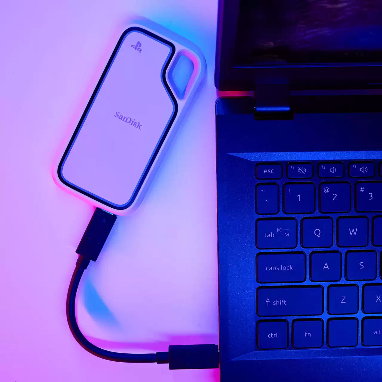 SanDisk Extreme Speichergerät – 2 TB, portabel, für PlayStation 5