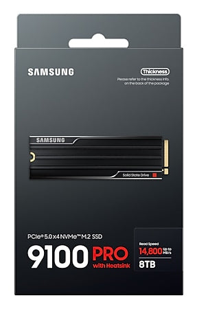 Samsung 9100 PRO – M.2 2280 NVMe PCIe 5.0, 8 TB, für PC/Laptop