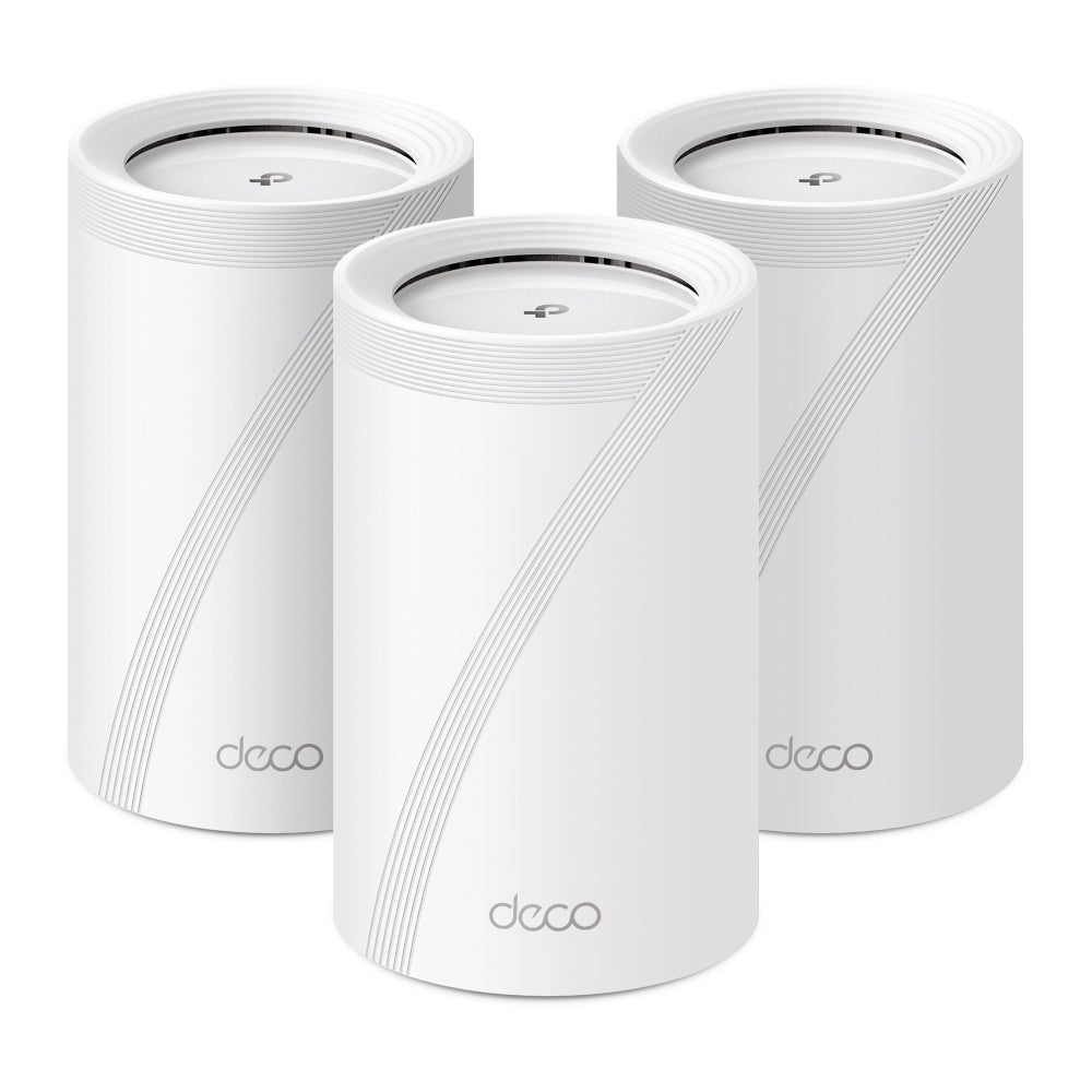 TP-Link Deco BE65 – Access Point – Wi‑Fi 7 (2,4/5/6), 9,2 Gbit/s, 4×2,5GbE, 3er-Pack