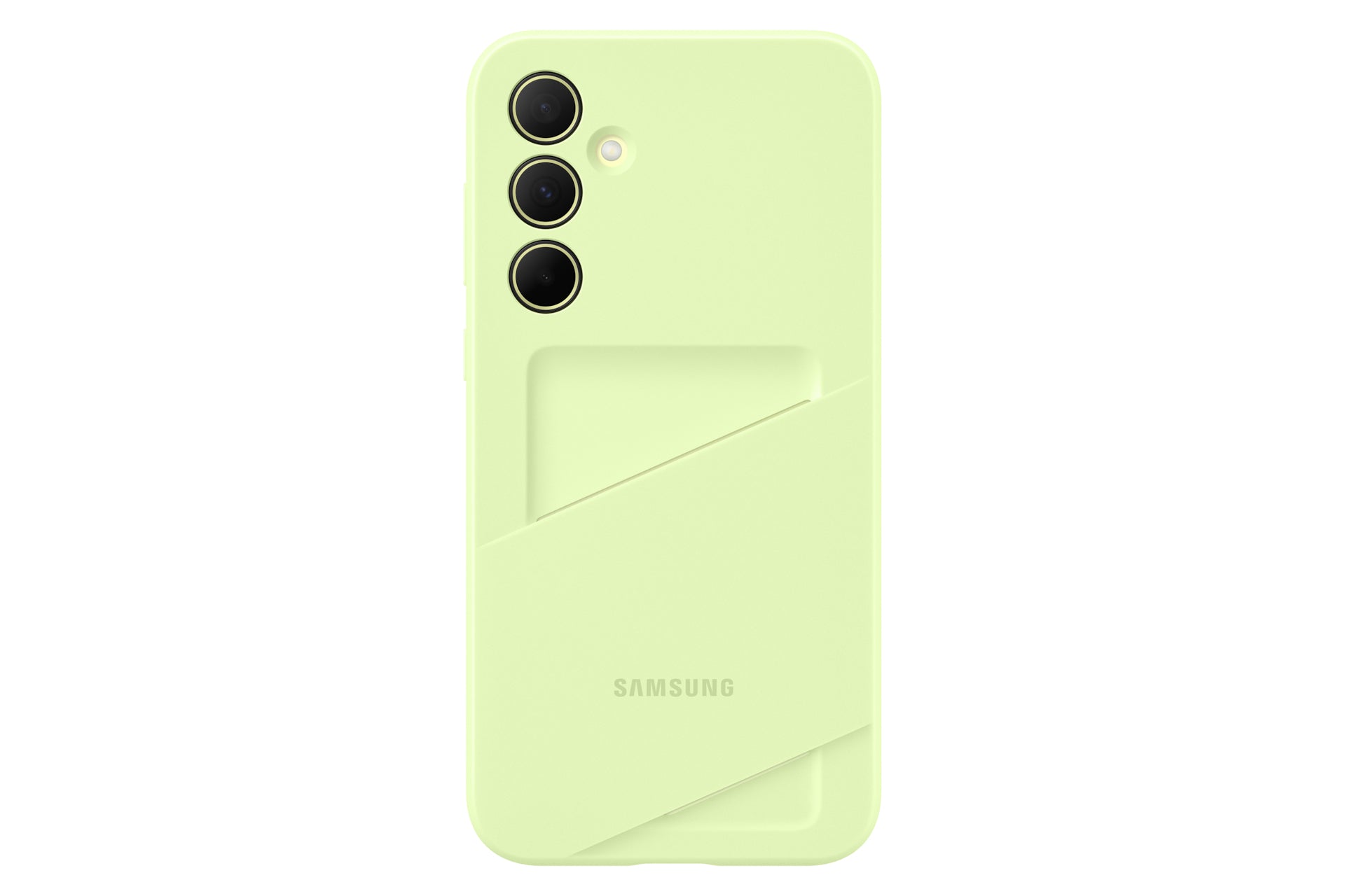 Samsung Backcover – für Samsung Galaxy A35 5G – Limette – TPU, mit Kartenfach
