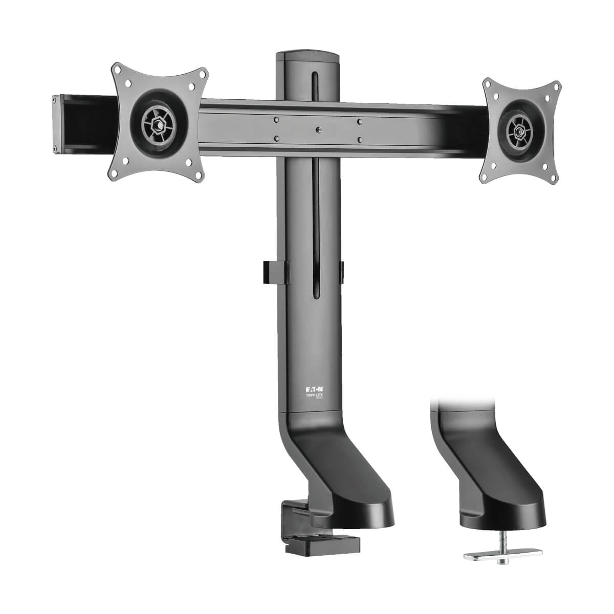 Tripp Lite DDR1727DC – Monitorarm Tischhalterung – Klemme/Durchführung – 2 Monitore – 17–27"