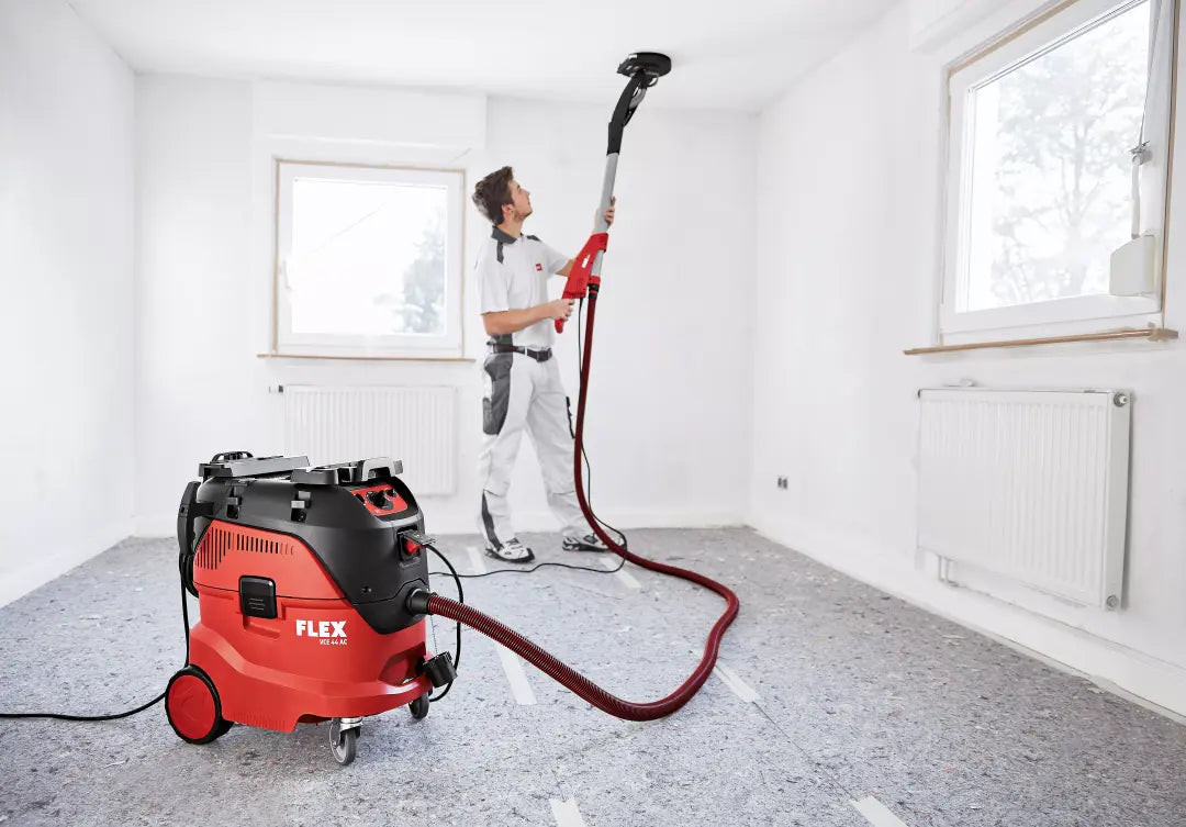 Flex Absauganlage VCE 44 M AC-Set – 1400 W, 42 l, Netzbetrieb, Schlauch 4 m