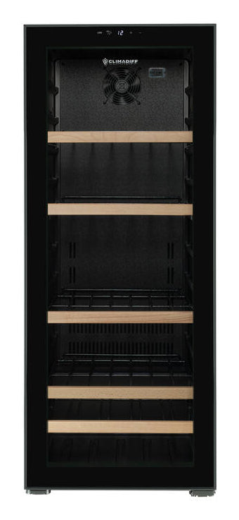 Climadiff Weinkühlschrank GARDE200D – 203 l, 220/240 V, Kompressor, Energieeffizienzklasse F