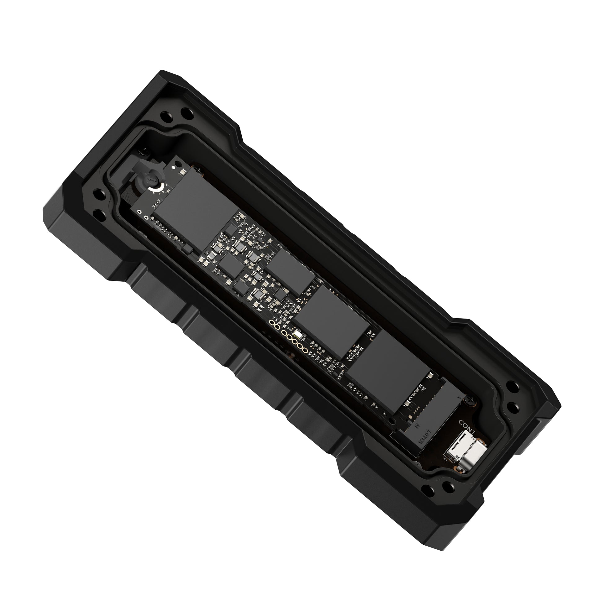 ASUS TUF Gaming A2 (ESD-T1W) – 1-Bay Desktop SSD-Gehäuse – für M.2 (PCIe/SATA)