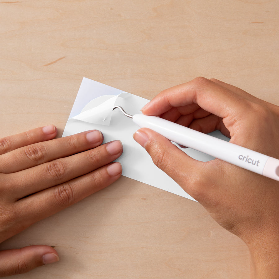 Cricut Matte Vinylfolie – Weiss – 24,1 × 91,4 cm – für JOY Xtra Schneideplotter
