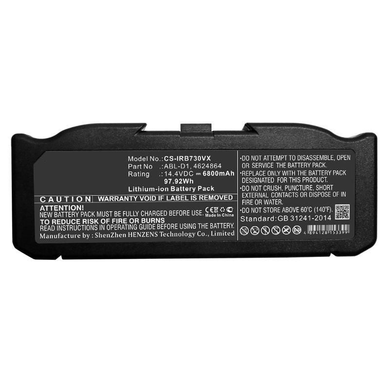 CoreParts Akku 97,92 Wh – 14,4 V, 6800 mAh – für iRobot 7150/i31502F/i8550