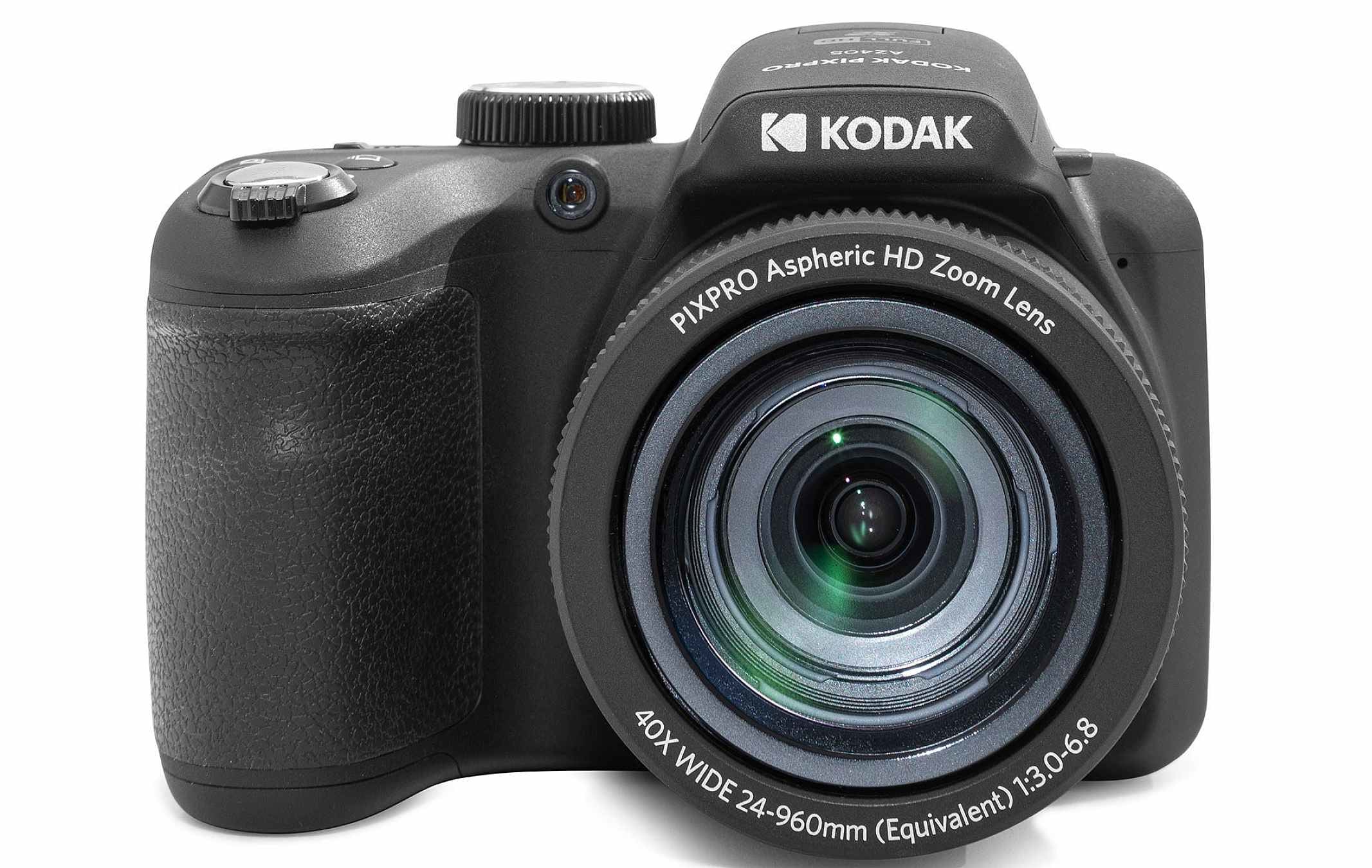Kodak AZ405 – Bridgekamera, 40× optischer Zoom, 20,68 MP, 1080p, schwarz