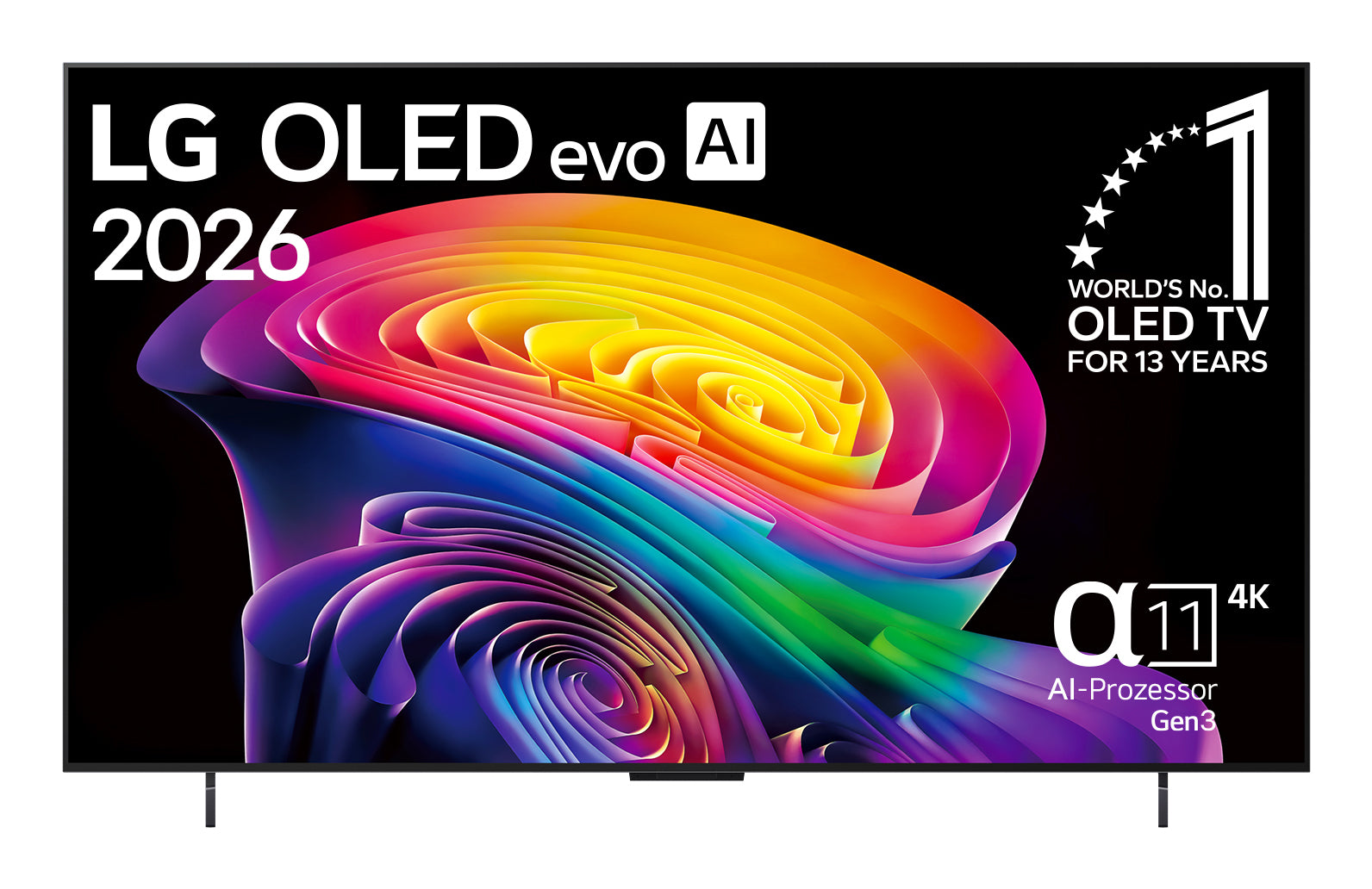 LG OLED42C67LA – 42" TV – 4K UHD – OLED – webOS 26 – 165 Hz – Dolby Vision