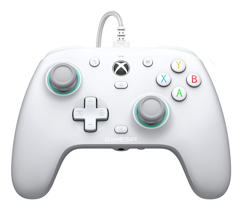 GameSir G7 SE – Gamepad – USB (kabelgebunden), Hall-Effekt-Sticks, für Xbox Series X|S, Xbox One & PC, Weiss