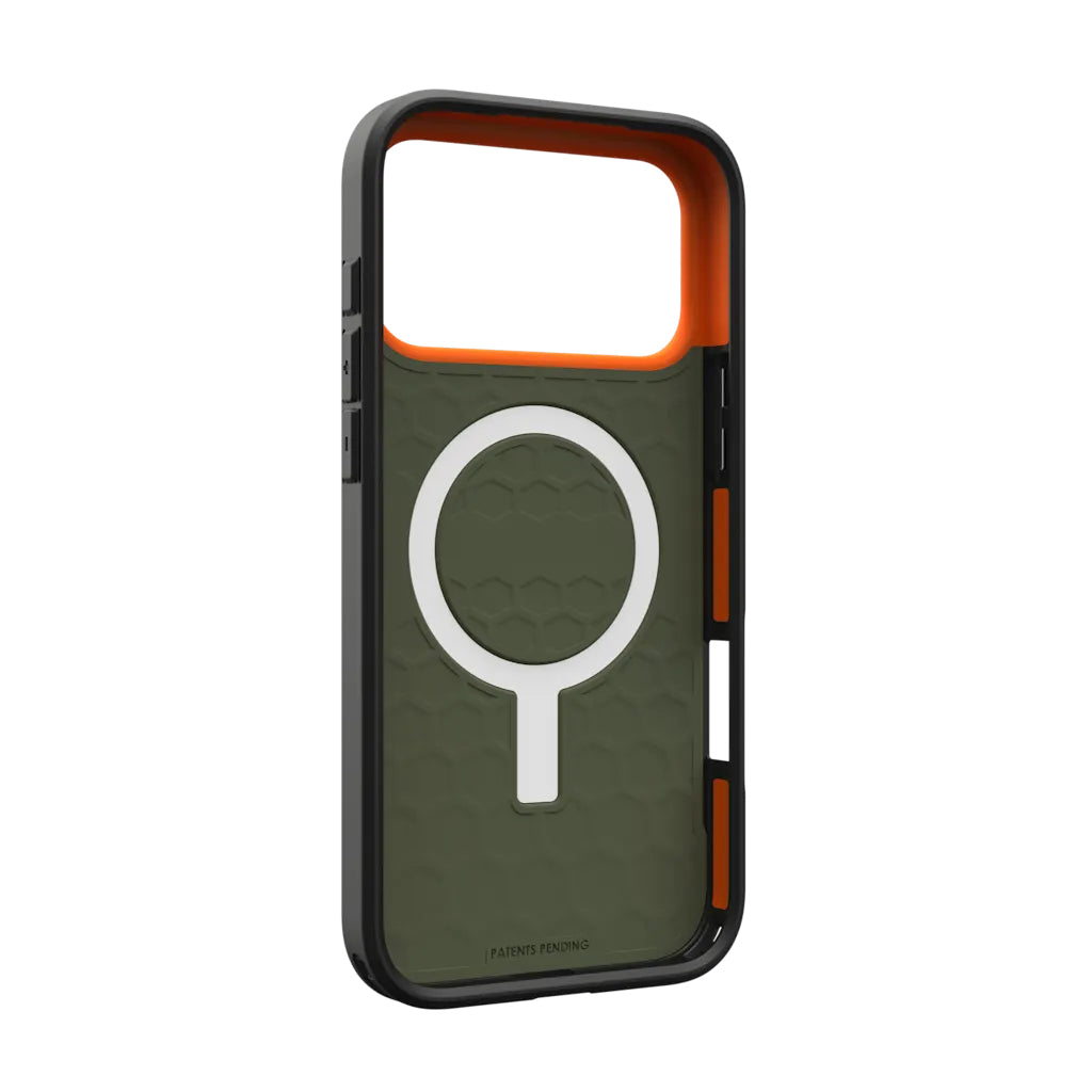 Urban Armor Gear Backcover Civilian MS – für Apple iPhone 17 Pro Max – grün – PC
