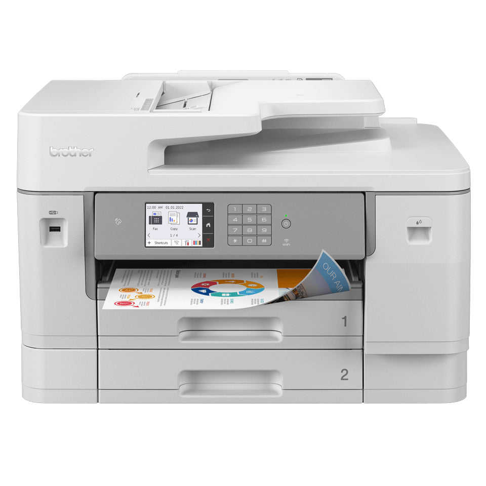 Brother Mfc-J6955Dw – Farbiges Tintenstrahl-MFP A3 – WLAN – 30 Seiten/Min S/W