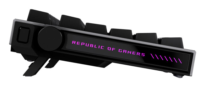 ASUS ROG Strix Morph 96 – Gaming-Tastatur 96% – Mechanisch, RGB – Bluetooth & 2,4 GHz (USB-A Empfänger)