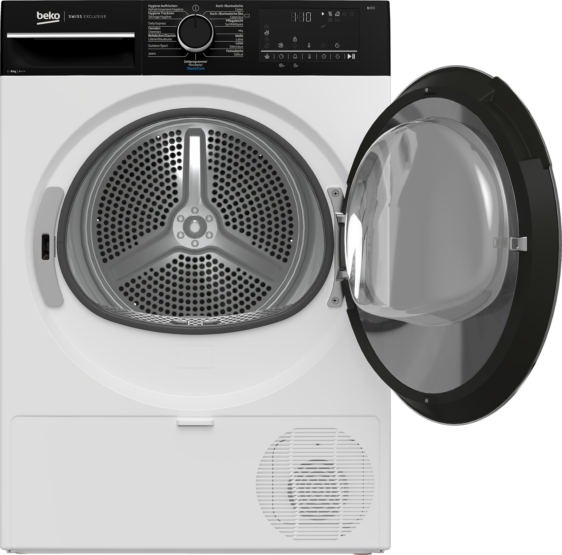 Beko Wäschetrockner TR328 – 8 kg, Wärmepumpe, Energieeffizienzklasse C – Weiss