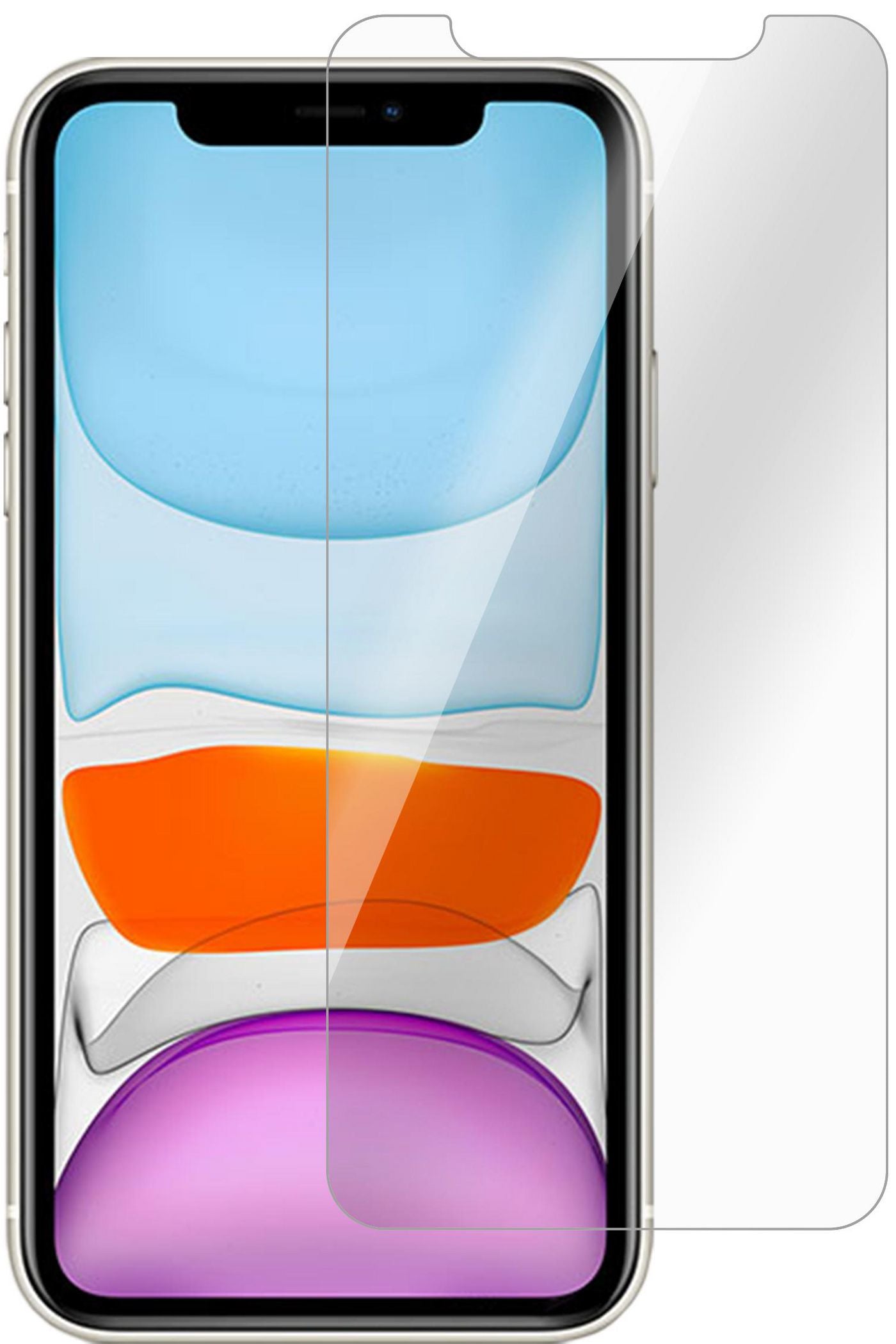 eSTUFF Displayschutz (Panzerglas), 9H – für iPhone 11/XR