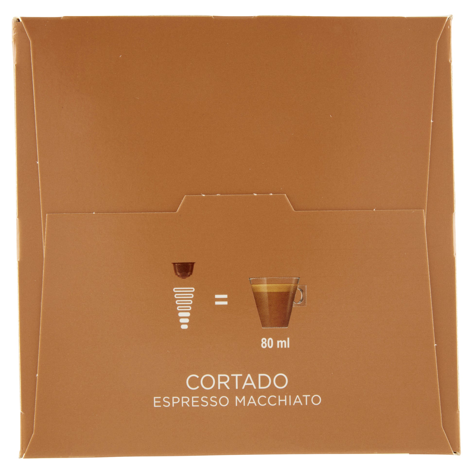 Nescafé Cortado – Kapseln für Dolce Gusto – Espresso, Intensität 8, Mandel, 30 Kapseln