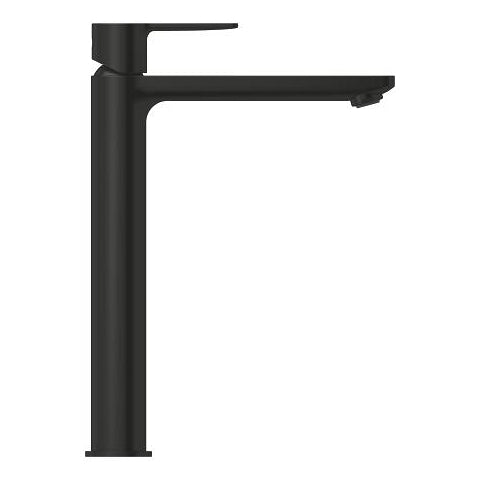 GROHE Lineare Badebatterie – Einhebelmischer, Messing, Schwarz