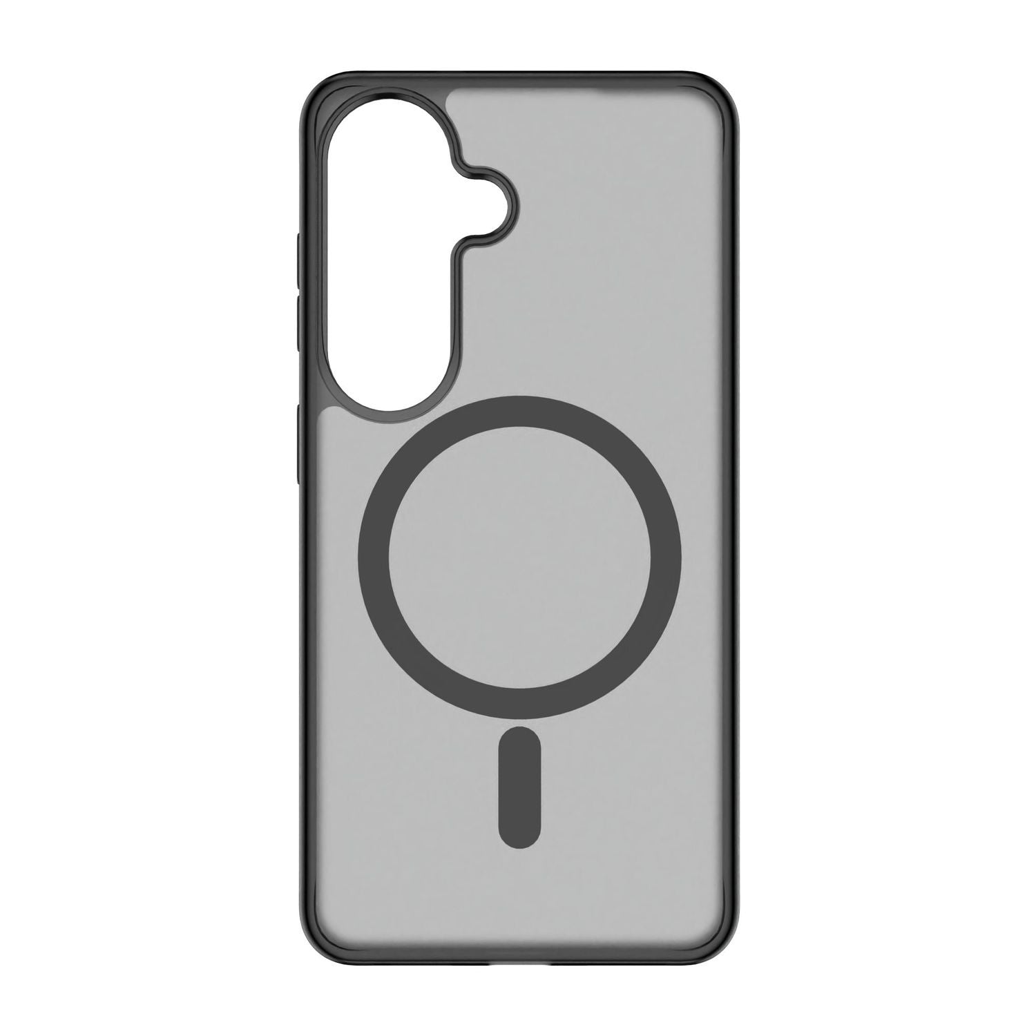 Cellularline Frosty Mag Backcover – für Samsung Galaxy S26, Kunststoff+Gummi, Schwarz