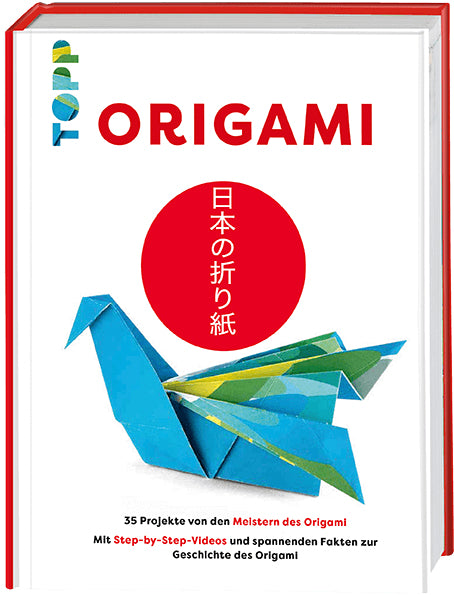 TOPP Verlag Origami Buch – 16,5 × 21,5 cm – Hardcover