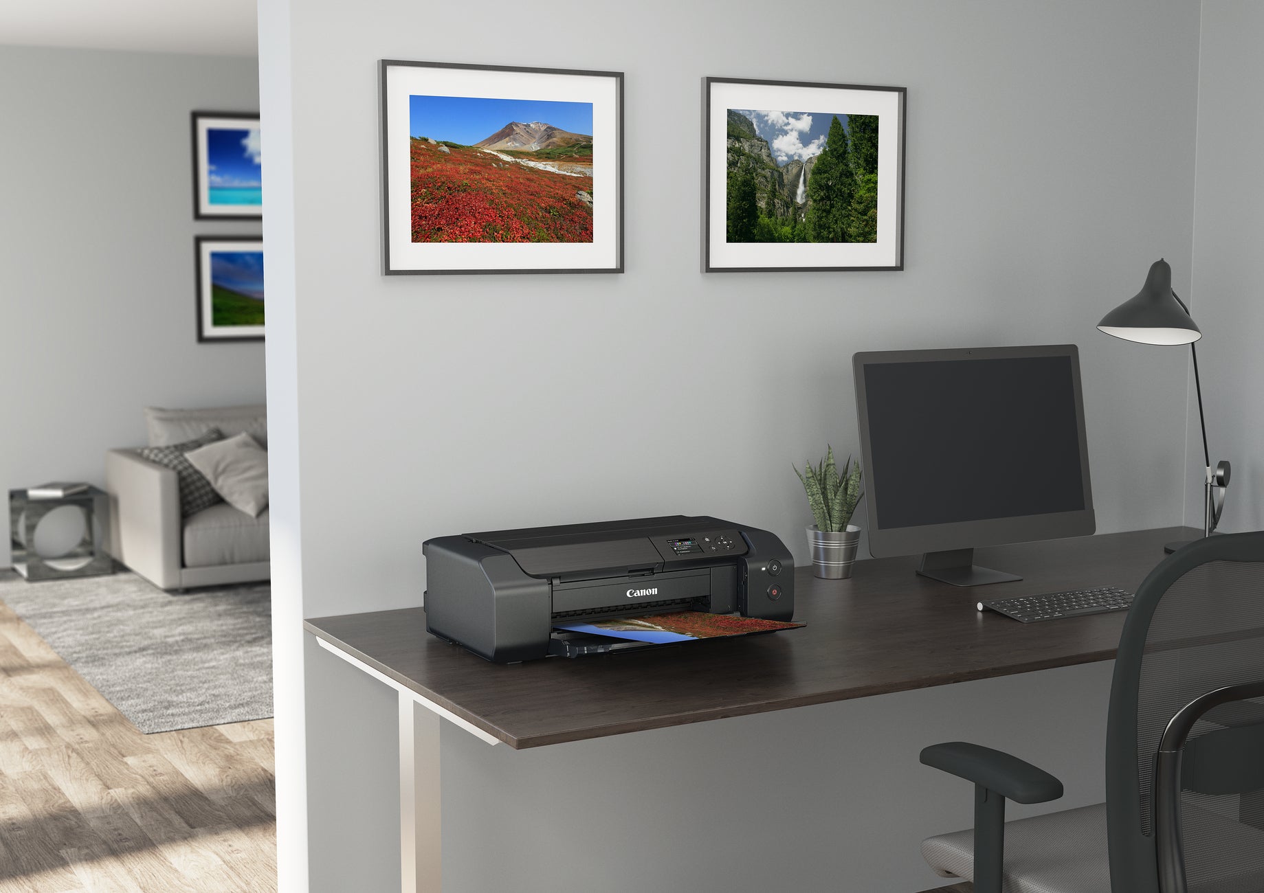 Canon PIXMA PRO-200S – Fotodrucker, A3+, Farbe, LAN/WLAN/USB, 4800 × 2400 dpi