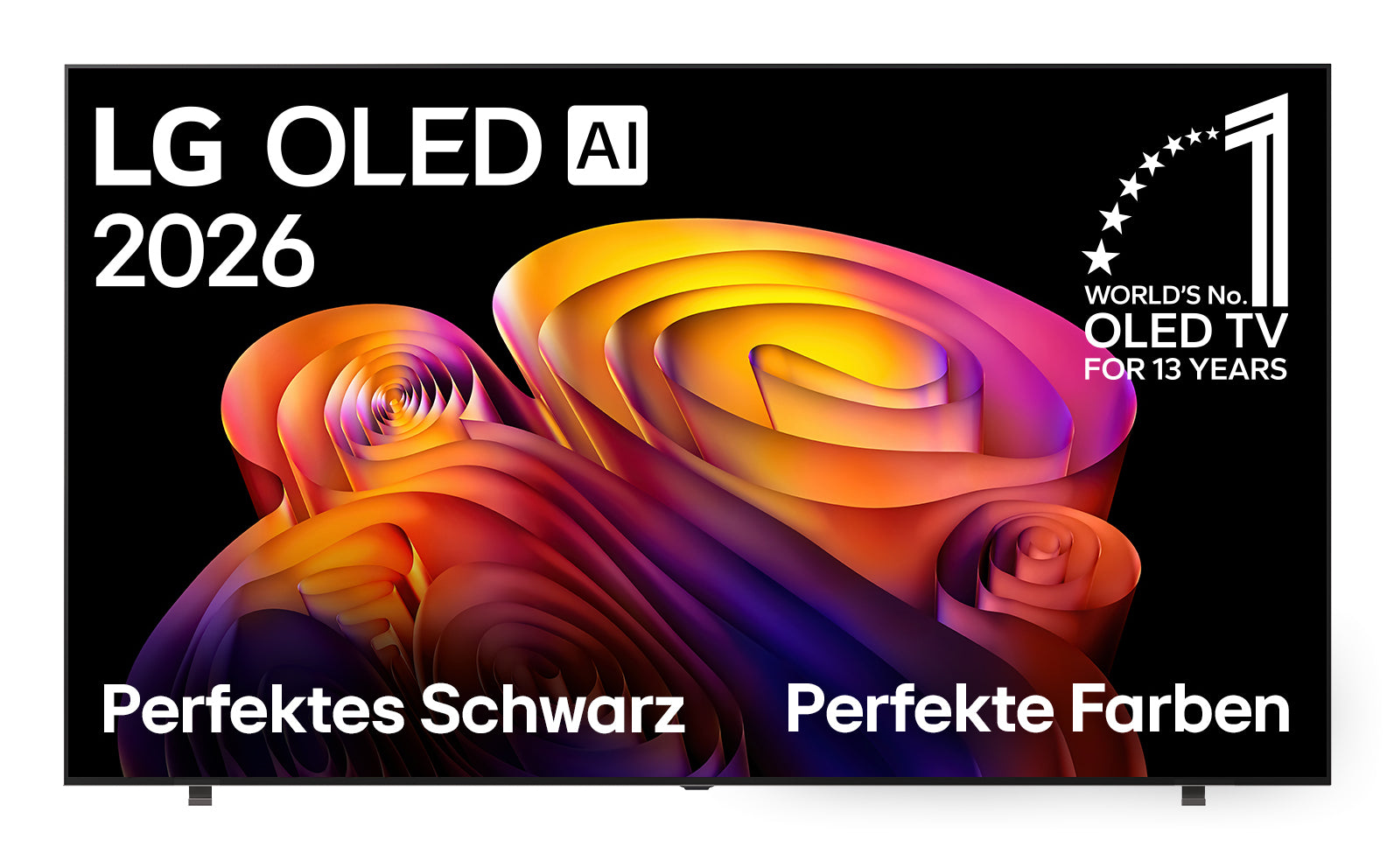 LG 83B68LA – 83" Fernseher – 4K UHD – OLED – webOS 26 – 120 Hz – Dolby Vision