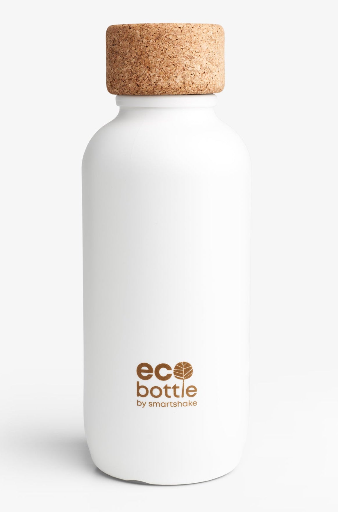 Smartshake EcoBottle Trinkflasche 650 ml – Kork, Korken & Stopfen, Weiss