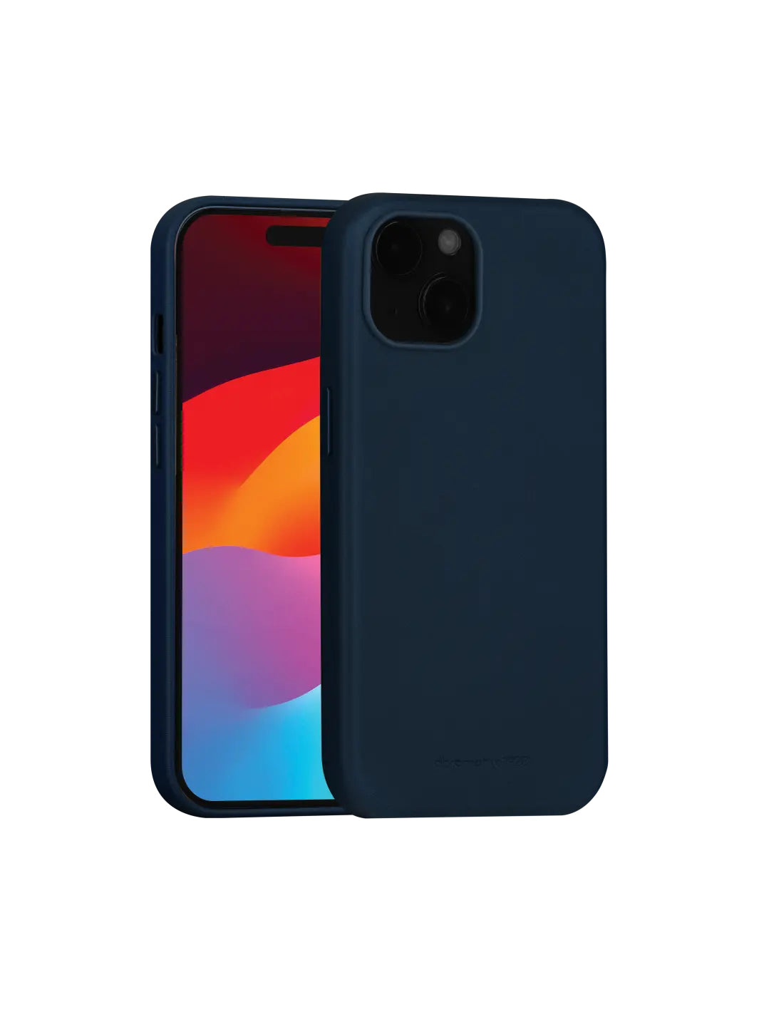 dbramante1928 Roskilde Backcover – für Apple iPhone 15 Plus, MagSafe, Leder, Blau, bis 1,2 m Sturzsicher
