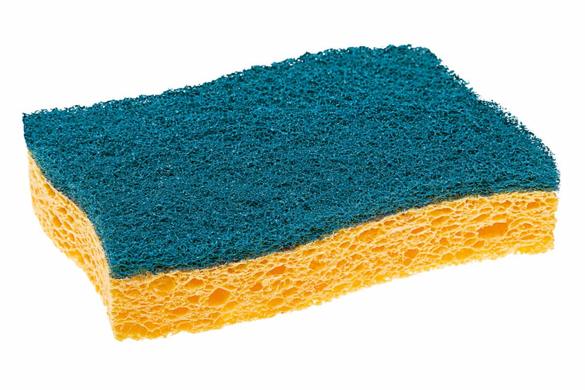 Scotch-Brite Spülschwamm Delicate – Zellulose, Rechteckig, für Küche, Mehrfarbig, 4 Stk.