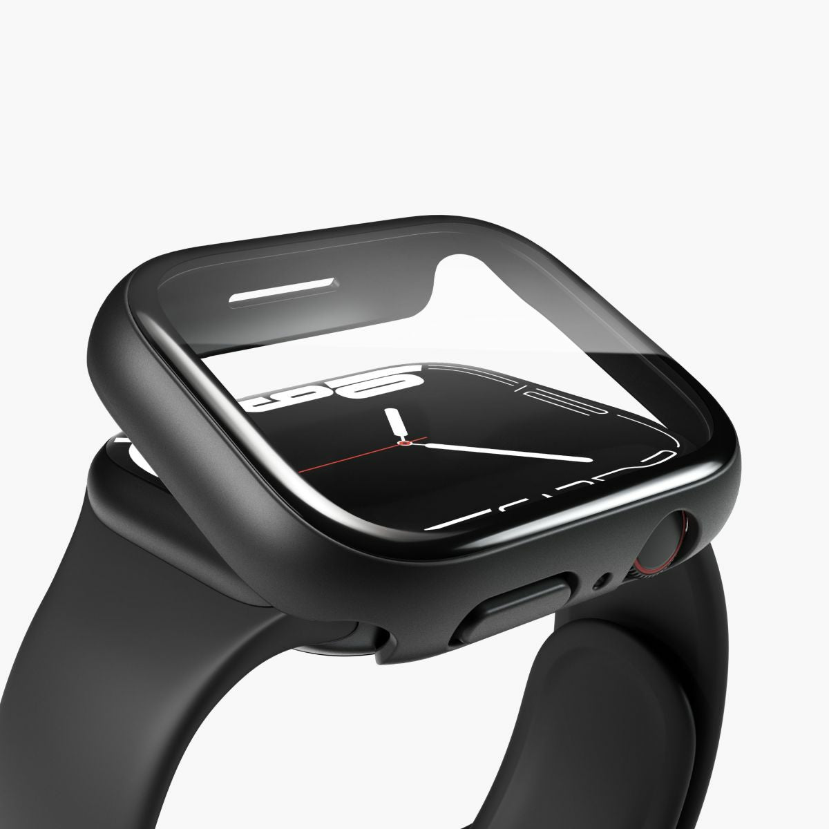 Vonmählen Silikon, Schwarz, für Apple Watch SE 44 mm