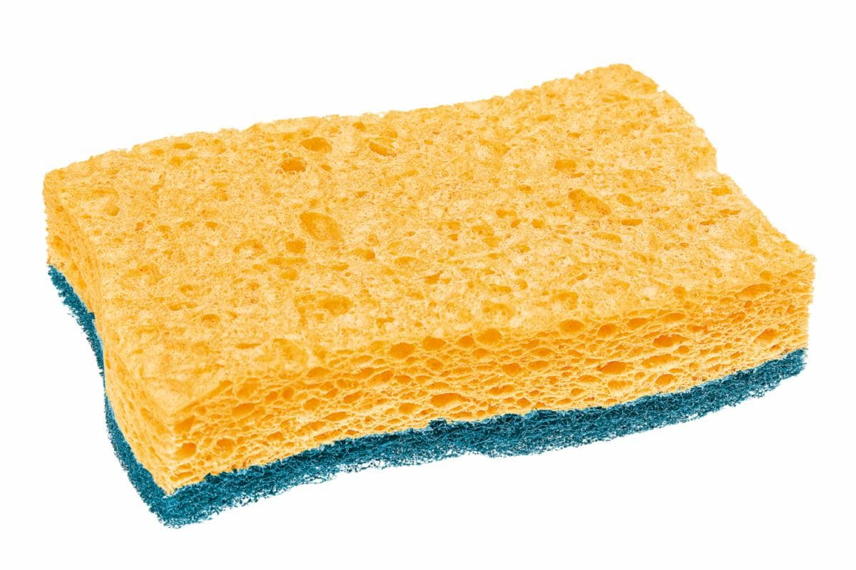 Scotch-Brite Spülschwamm Delicate – Zellulose, Rechteckig, für Küche, Mehrfarbig, 4 Stk.