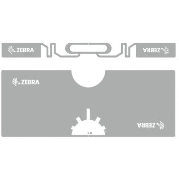 Zebra Thermotransfer-Etiketten Z-Select 2000T, 102 mm × 76 mm, beschichtet, permanent klebend