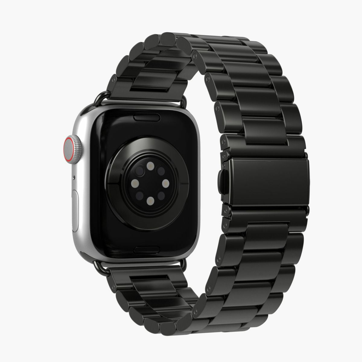 Vonmählen Link Bracelet 1 – Armband – für Apple Watch 38/40/41 mm, Schwarz, Edelstahl