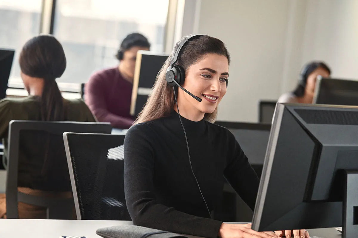 Jabra EVOLVE2 30 SE – Duo Headset – USB‑C – für Softphone