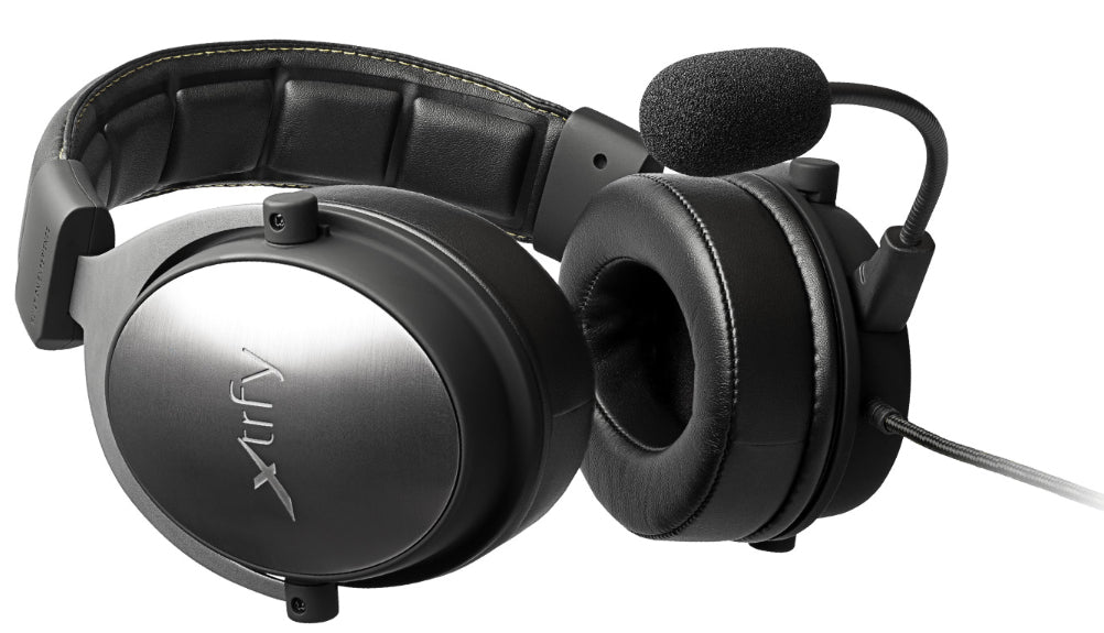 CHERRY XTRFY XG-H1 Gaming-Headset – Over-Ear, Stereo, Kabelgebunden, 3,5 mm Klinke, Schwarz/Silber