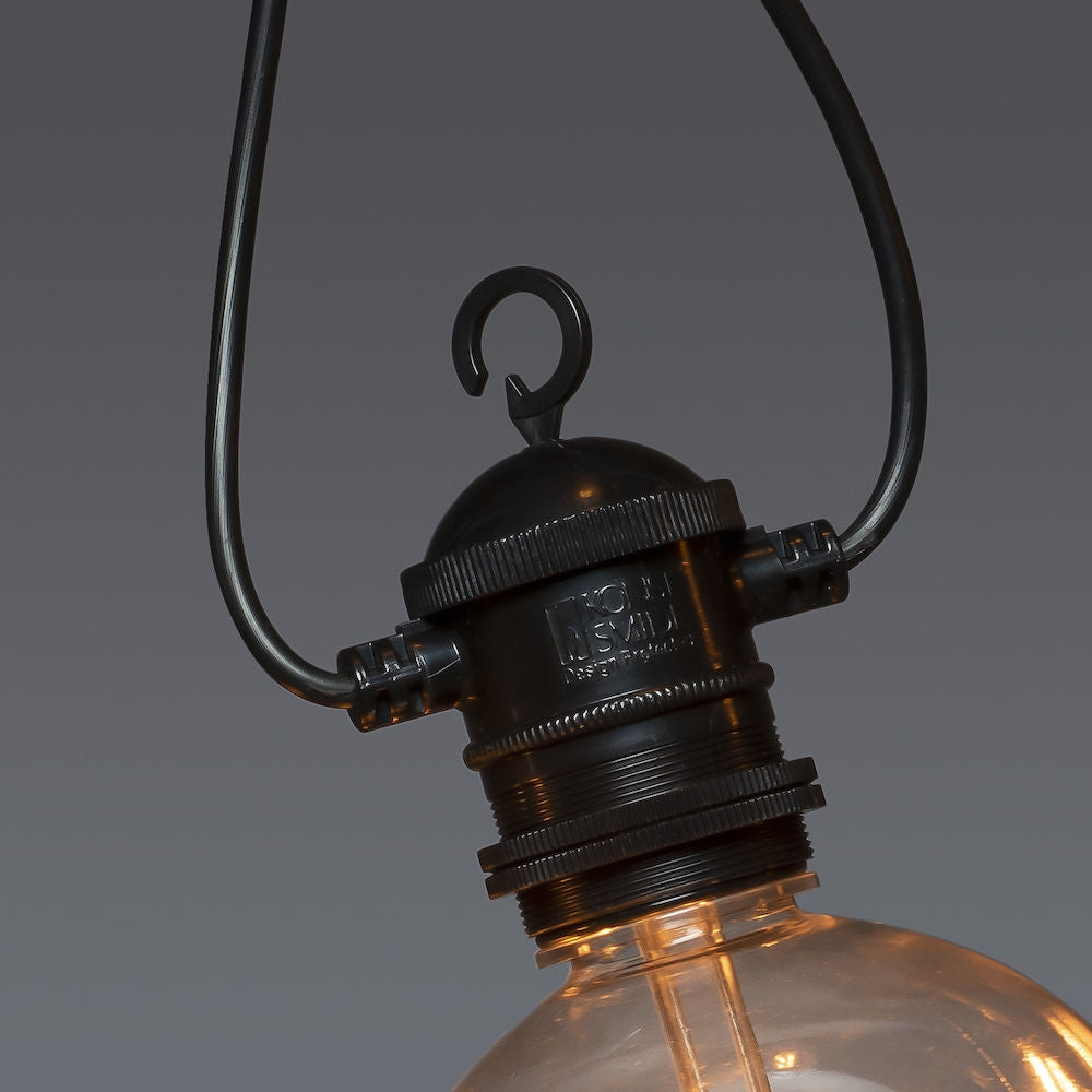 Konstsmide Lichterkette – 46 lm, 7 W, Bernstein, 1800 K, IP55, Netzbetrieb, dimmbar, Transparent, Kunststoff