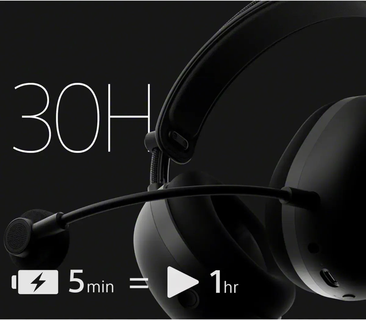 Sony INZONE H9 II – Gaming-Headset, Over-Ear – USB-C, Surround-Sound – Schwarz