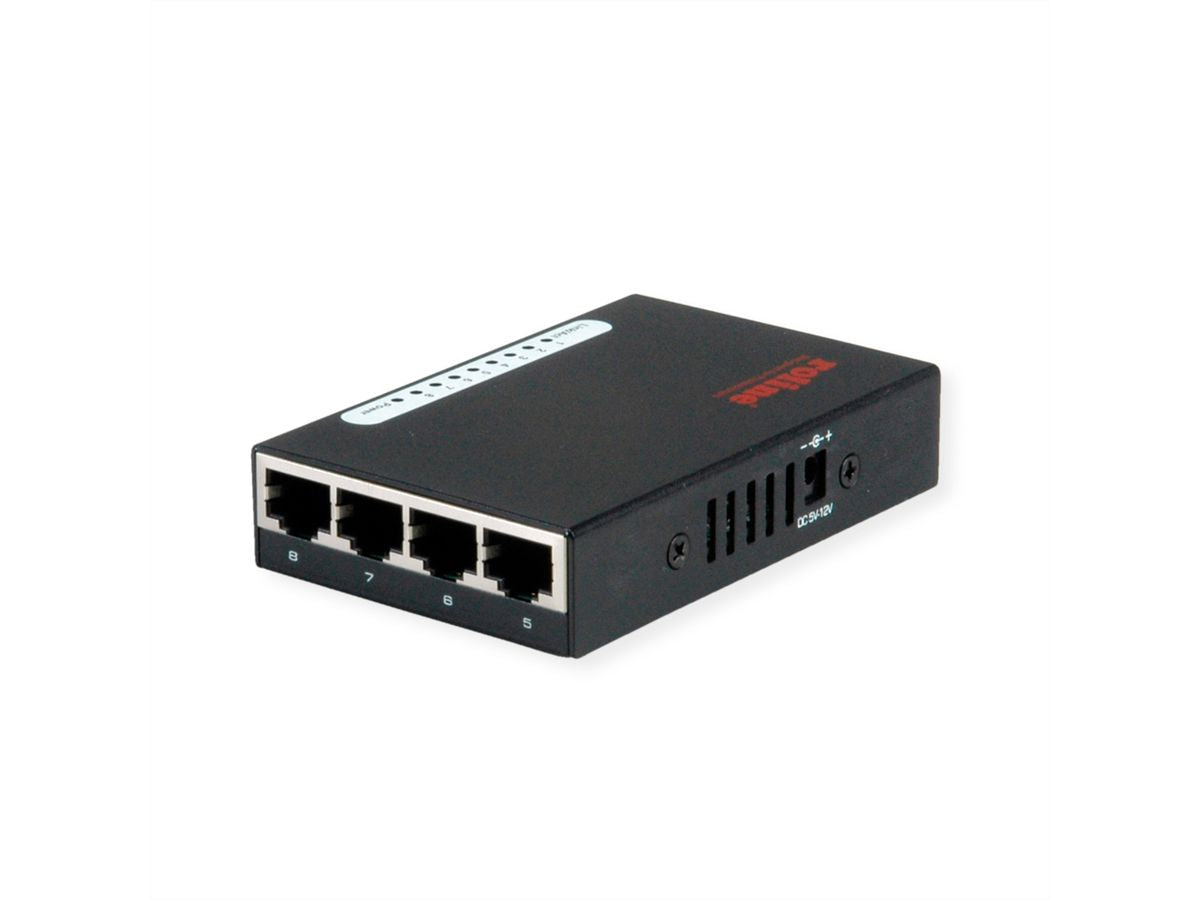 ROLINE Unmanaged Switch – 8× 1G