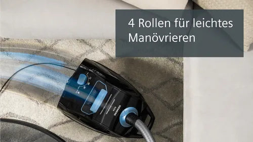Siemens Staubsauger VSQ5X1230 – 850 W, 4,5 l, Netzbetrieb, 2 Aufsätze