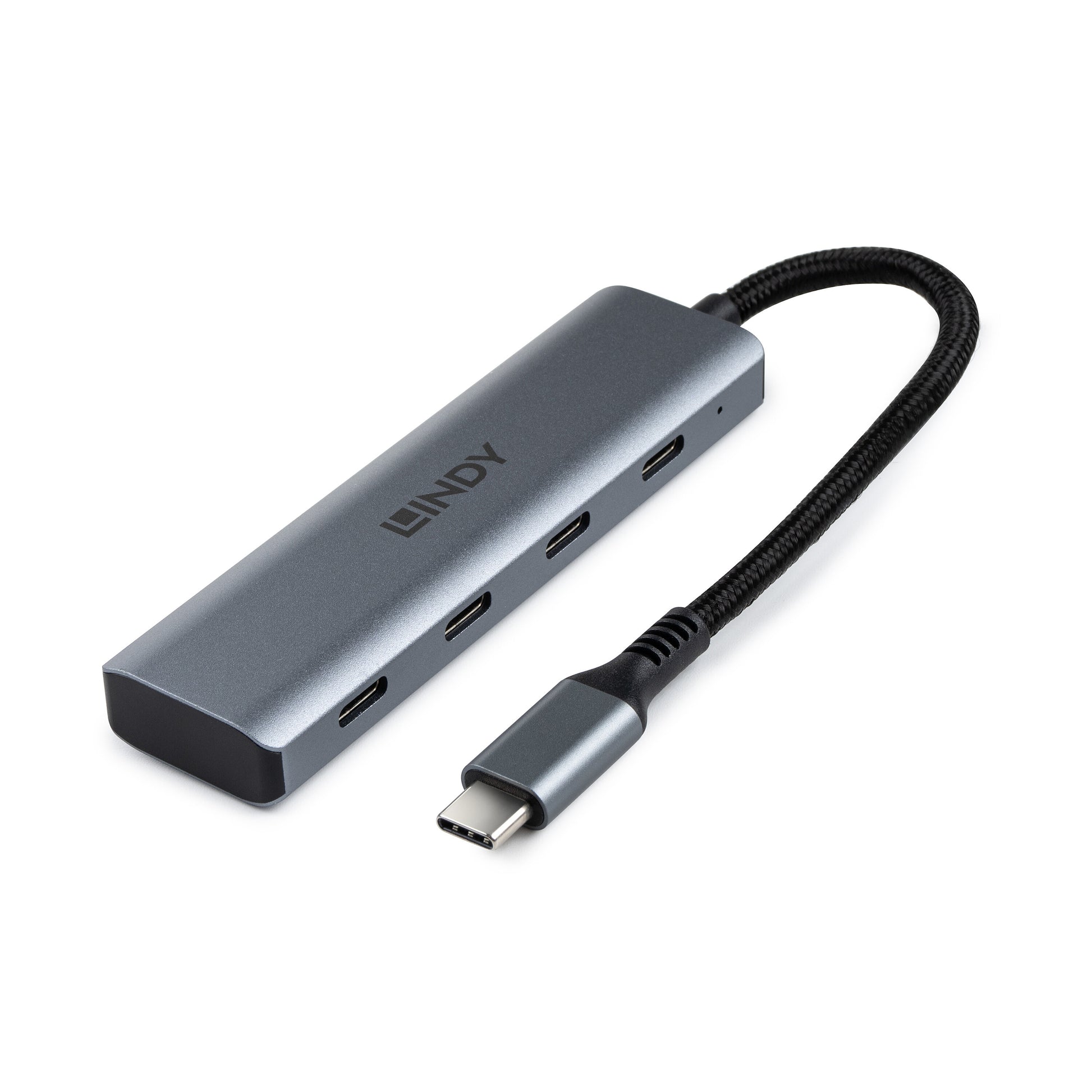 Lindy USB-Hub – USB-C, 4× USB-C, 10 Gbit/s