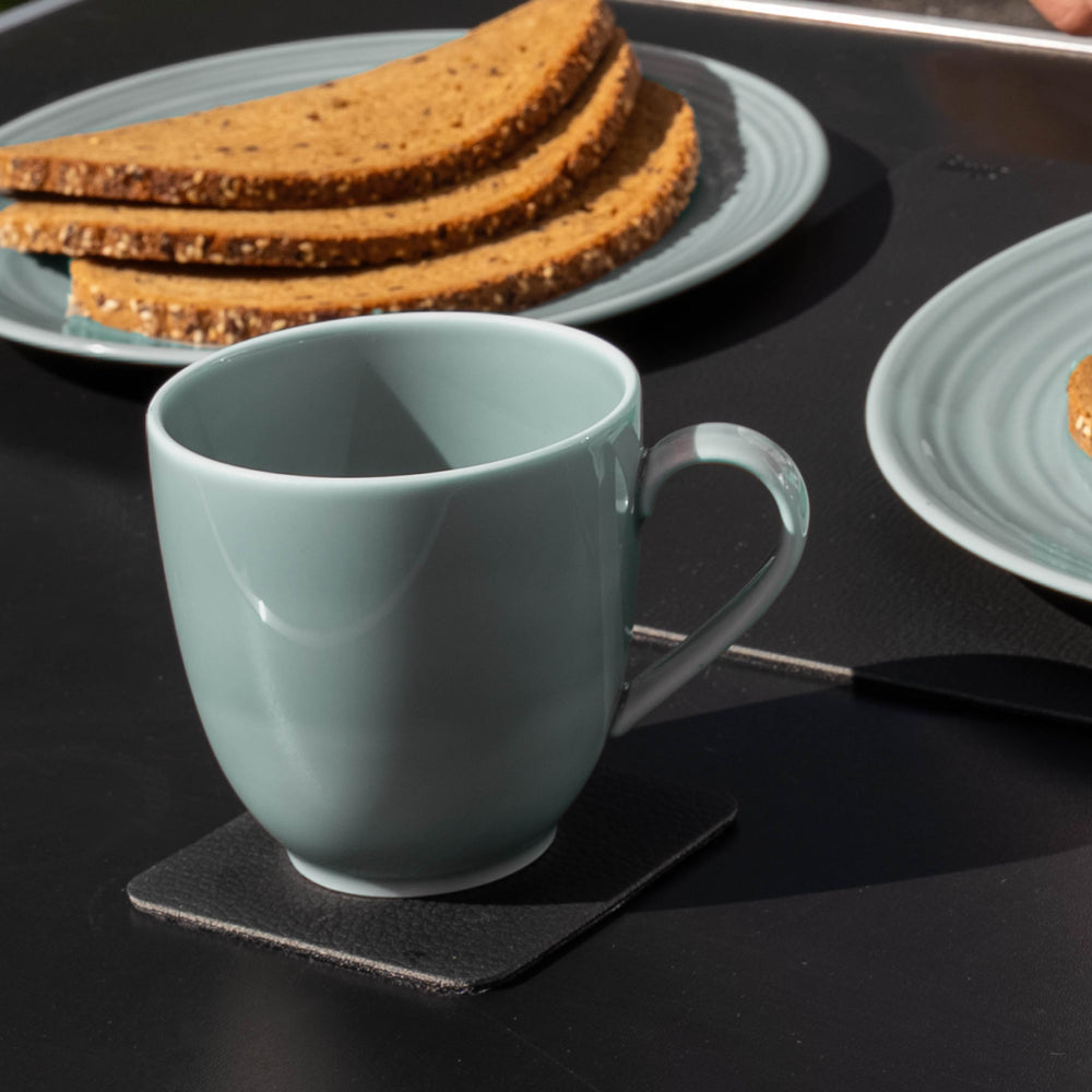 Silwy Tasse – Porzellan, hellblau, 2-teilig