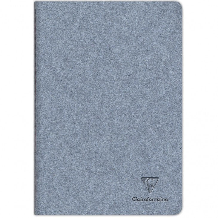 Clairefontaine Notizheft A4, liniert, Fadenheftung, 96 Seiten, 90 g/m² – Jeans