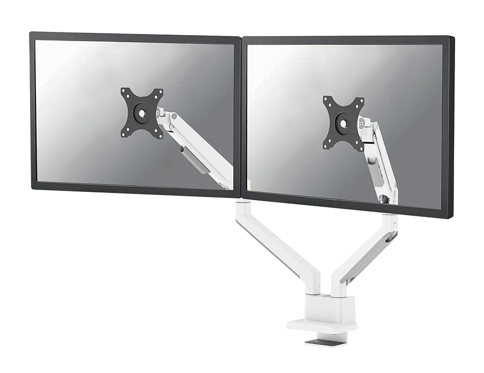 Neomounts DS70-250Wh2 – Monitorarm, Dual, bis 32", Neigen/Schwenken, Weiss
