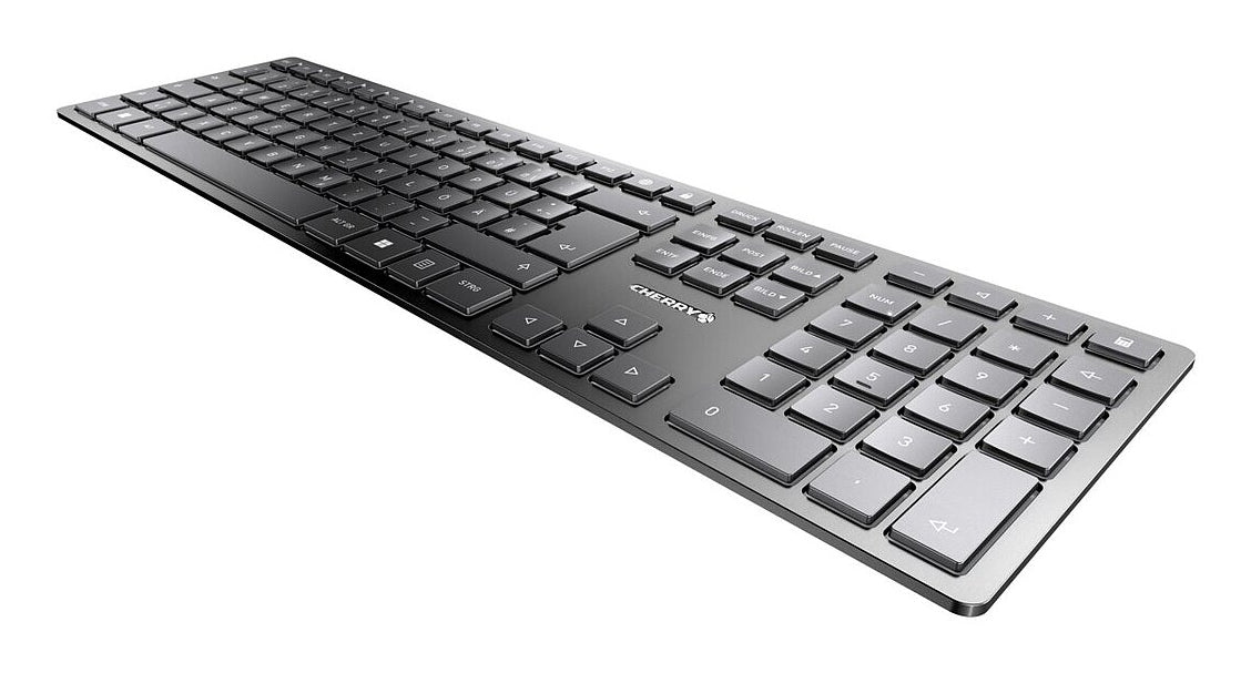 CHERRY KW 9100 Slim – Tastatur, kabellos, Schwarz