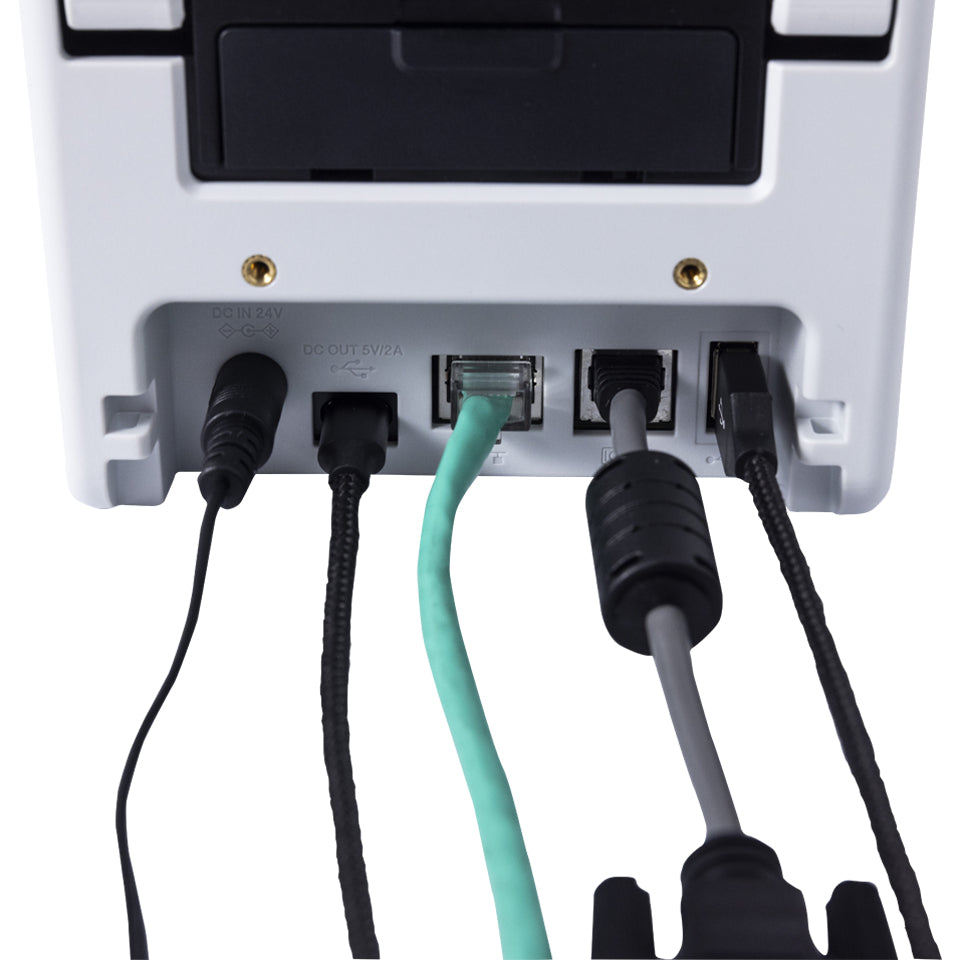 Brother Etikettendrucker, bis 50,8 mm, Touchscreen, Akku-Option, USB, LAN, 300 dpi