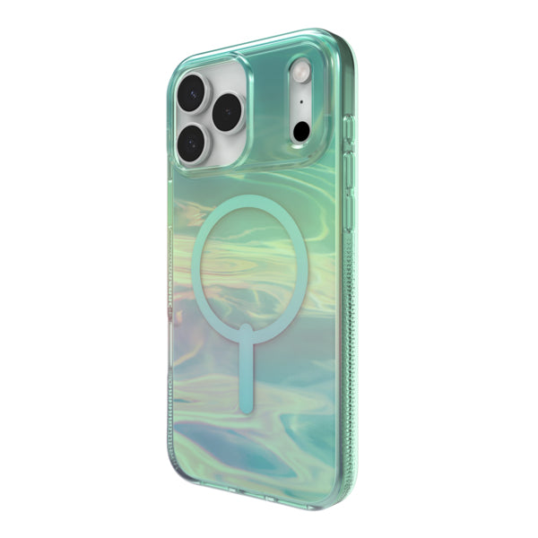 ZAGG Milan Snap Backcover – für Apple iPhone 17 Pro Max, MagSafe, Graphen, Grün, bis 4 m Sturzsicher
