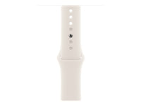 Apple Sportarmband – Armband – für Apple Watch (Serie 4–6/SE 44 mm, 7–9 45 mm, Ultra 2 49 mm), Starlight