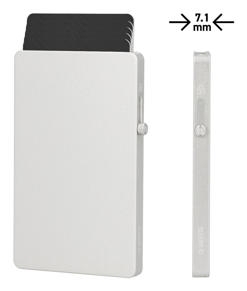 Valenta Halterung – für MagSafe, 100 × 66 × 7,1 mm, Aluminium, Silber